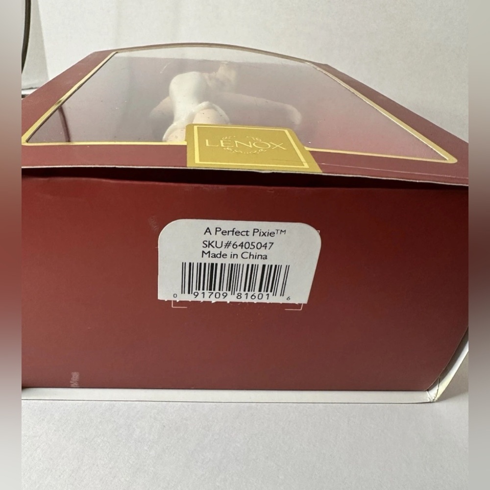 LENOX Disney TINKER BELL A PERFECT PIXIE Original Box ** See Note - Picture 6 of 6